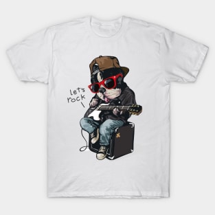 Rockin' Pup: Musical Marvel T-Shirt